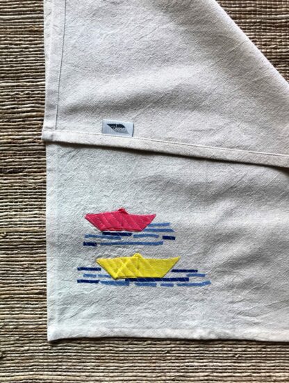 Paper boat Kitchen Towel - Image 5